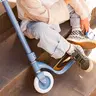 Banwood Maxi Romobil Trotinet - Blue + Pletena korpica