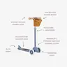Banwood Romobil Trotinet - Blue + Pletena korpica