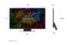 LG Mini RGB televizor 55MRGB87B3B, 4K Ultra HD, Smart TV, webOS 26, alpha 8 AI 4K Gen3 procesor, 120Hz izvorno (VRR 144Hz)-Motion Booster 288 Hz, Magični daljinski, Crni
