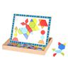 Tooky Toy Magnetne puzzle oblici