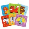 Tooky Toy 6u1 puzzle Životinje