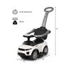 Prince Toys dječija guralica-auto s krovićem, bijela