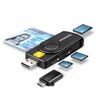 AXAGON čitač pametnih kartica CRE-SMP2A Pocket Reader, USB 2.0