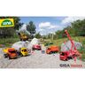 Lena GIGA Trucks bager utovarivač 68 x 29 x 29 cm