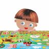 HEADU Montessori Taktilne puzzle - Farma