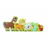 Hape Drvene puzzle brojevi i domaće životinje