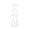 Bizzotto vaza Hennie 11 × 32,5 cm, bijela