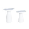 Bizzotto set 2 stolića Reflex, bijeli