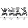 Cangaroo dječja kolica 3u1 Empire Light Grey / MN35918-3u1