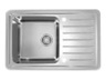 Alveus sudoper Galeo 20, inox SAT, reverzibilni, 790 × 500 mm, 1128553