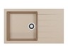 Alveus sudoper Cadit 40 A20, Ivory, reverzibilni, 860 × 500 mm, Algranit, 1149154