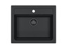 Alveus sudoper Atrox 30 A90 Black Edition, Deep Black, 590 × 500 mm, Algranit, 1149207