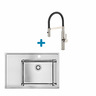 Alveus set: desni sudoper ONE 50 i česma Mirage-PS – inox