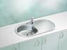 Alveus set: sudoper FORM 40 i česma Stella – inox