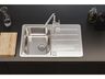 Alveus set: sudoper LINE MAX 80 i česma Mirage-PS – inox