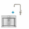 Alveus set: sudoper ONE 30 i česma Flora – inox