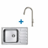 Alveus set: reverzibilni sudoper ZOOM MAXIM 10 i česma Nova-PS – inox