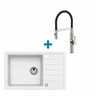 Alveus set: sudoper NIAGARA 20 i česma Mirage-PS – bijela/inox