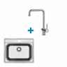 Alveus set: sudoper MORE 20 i česma Stella – inox