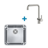 Alveus set: sudoper LUNO 30 i česma Stella – inox