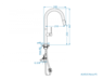 Alveus set: sudoper LINE MAX 80 i česma Nova-PS – inox