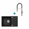 Alveus set: sudoper NIAGARA 20 i česma Mirage-PS – antracit/inox
