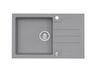 Alveus set: sudoper ROCK 130 i česma Mirage-PS – siva/inox