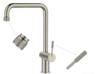 Alveus set: sudoper KOMBINO 50 i česma Flora – inox