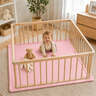 KINDER HOME LOLA dječiji tepih od memorijske pjene 150 × 200 × 3,5 cm, roza GH-MM-02