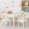 KINDER HOME Dječiji sto sa 4 stolice za igru i učenje TF-6645-V