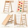 KINDER HOME Drvena penjalica sa toboganom w01f227