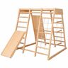 KINDER HOME Drvena penjalica sa toboganom w01f227