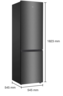 TCL frižider RF260BSD0EE