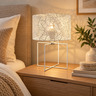 INART stolna lampa Ø25 × 35 cm, bijela