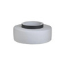 INART cementna vaza Ø24 × 10 cm, bijelo-crna