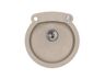 Alveus sudoper Roll 10 G22, Terra, Ø510 × 530 mm, Granital, 1090966