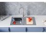 Alveus sudoper Line Maxim 20, 860 × 500 mm, satinirani inox, 1089611