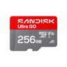 SanDisk microSDXC memorijska kartica Ultra GO 256GB, do 140MB/s, A2, SD adapter