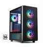 MSGW gaming računar Gamer R5 A130, AMD Ryzen 5 5600X, 16GB DDR4 RAM, 1TB SSD, NVIDIA GeForce RTX 5060 8GB GDDR7, FreeDOS