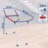 Leifheit sušilo za veš Pegasus 160 Solid Slim, 16 m / 81620