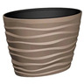 Gardino Saksija Bora oval 60 × 39 × 58 cm Moka / 13127