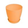 Gardino Saksija LUX 22 cm sa podmetacem breskva / 34532
