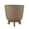 Gardino Saksija Finesa sa nogarama 30 cm Moka / 15347S