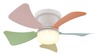 Globo stropni ventilator bijela 03609B