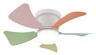 Globo stropni ventilator bijela 03609B