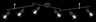 Globo spot svjetiljka Xara I 6SAB 54802S-6S