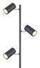 Globo podna lampa Robby crna 57910SB