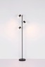 Globo podna lampa Robby crna 57910SB