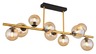 Globo plafonjera Riha zlatna 56135-9D
