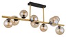 Globo plafonjera Riha zlatna 56135-9D